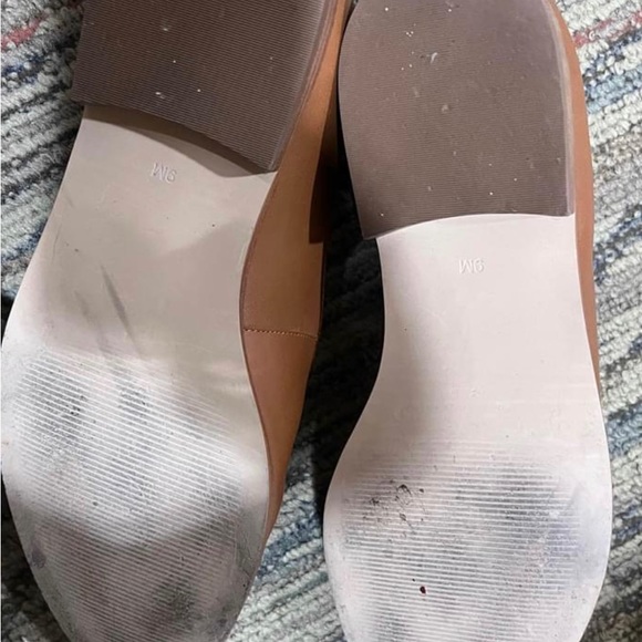 Size 9, leather mules, like new. Talbots. - Picture 3 of 4